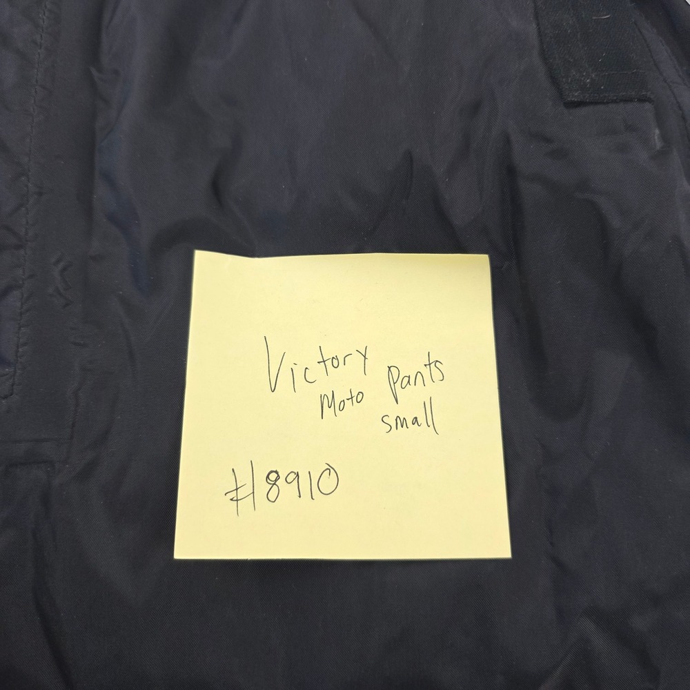 Victory Motorcycles Riding Pants Mens Small Black Waterproof Moto Gear